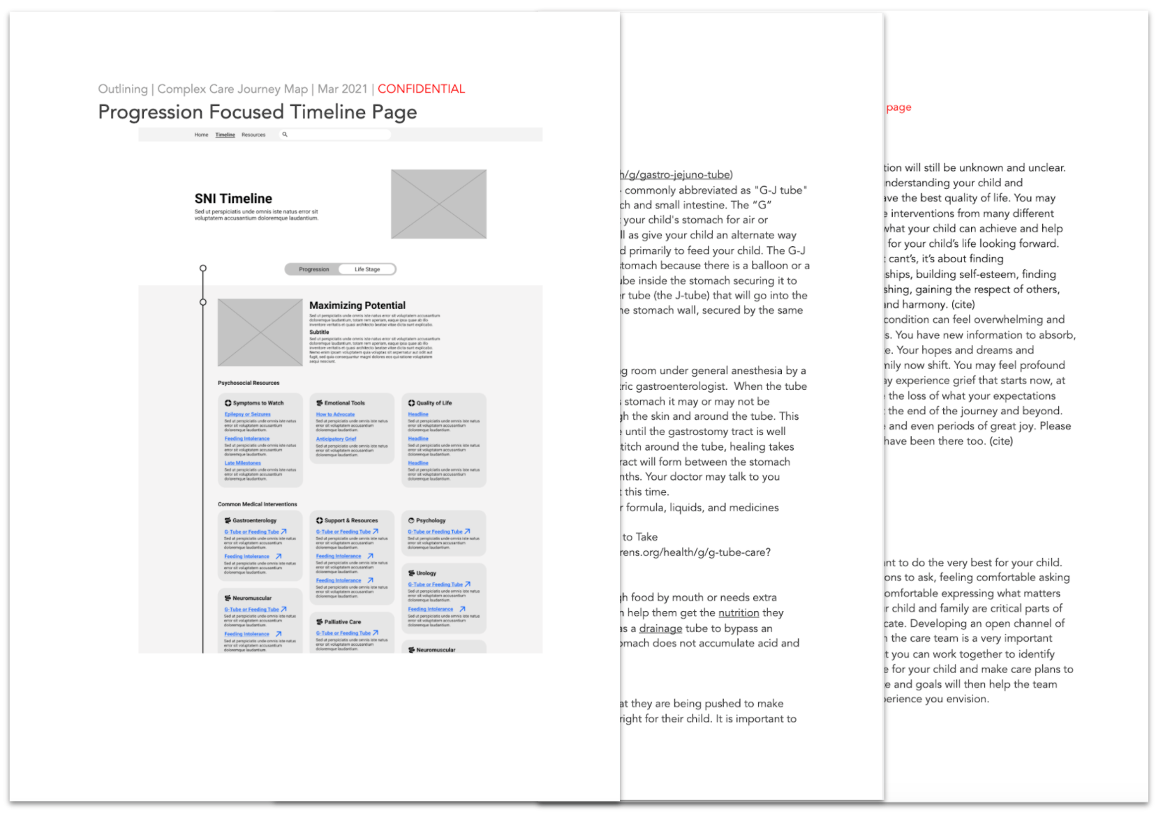 content-outlining